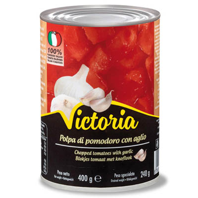 Victoria garlic tomato crumble 400g/240g